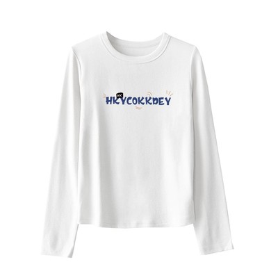 圆领德绒打底衫女宽松显瘦上衣