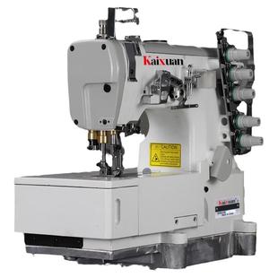 凯旋500高速电脑直驱绷缝机平头工业三针五线缝纫机自动剪线坎车