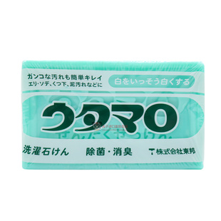 日本原装东邦洗衣皂除菌去黄去污渍增白皂洗袜子家用肥皂香味持久