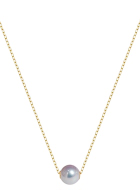 G18K金天然海水akoya珍珠天女光