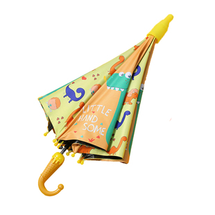 儿童雨伞宝宝幼儿园可爱小孩小学生男孩女童全自动公主上学专用