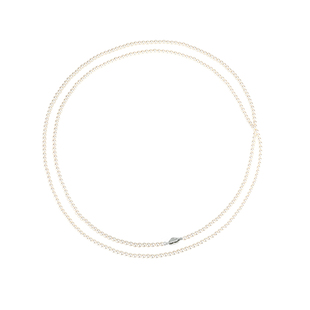 正品施家珍珠长款毛衣链女2026新款爆款高级感配饰颈链叠戴项链