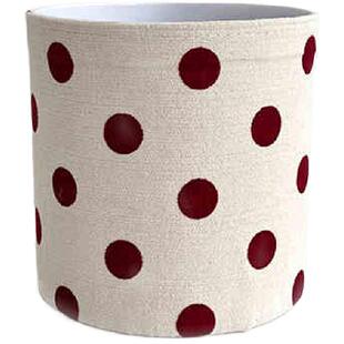 情人节波点圆桶手工花艺礼盒年宵花抱抱桶空桶礼品花盒防水插花桶