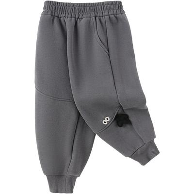 巴拉巴拉男童加绒裤子秋冬季新款童装宝宝运动裤儿童加厚休闲长裤