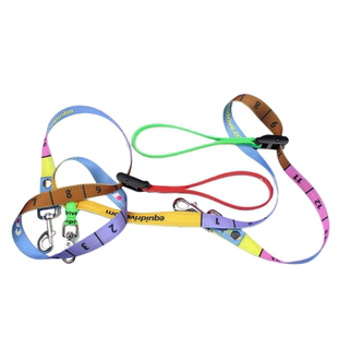 马术缰绳马术装备用品法国galop体系儿童骑马专用可调节刻度缰绳