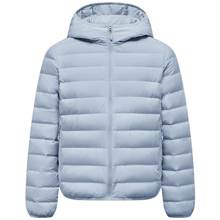 【排骨羽绒服】波司登2026春季新款三防轻薄羽绒服女90绒便携连帽