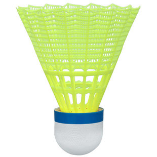 361耐打王软木球头羽毛球尼龙塑料胶耐用防风6只装12支室外训练球