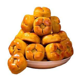 红枣山药核桃饼干粗粮营养饱腹早餐代餐糕点零食小吃核桃酥核桃包