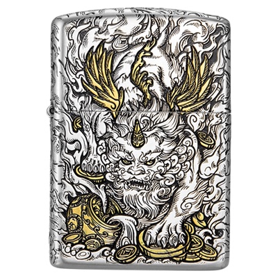 之宝正品天禄神兽防风煤油打火机