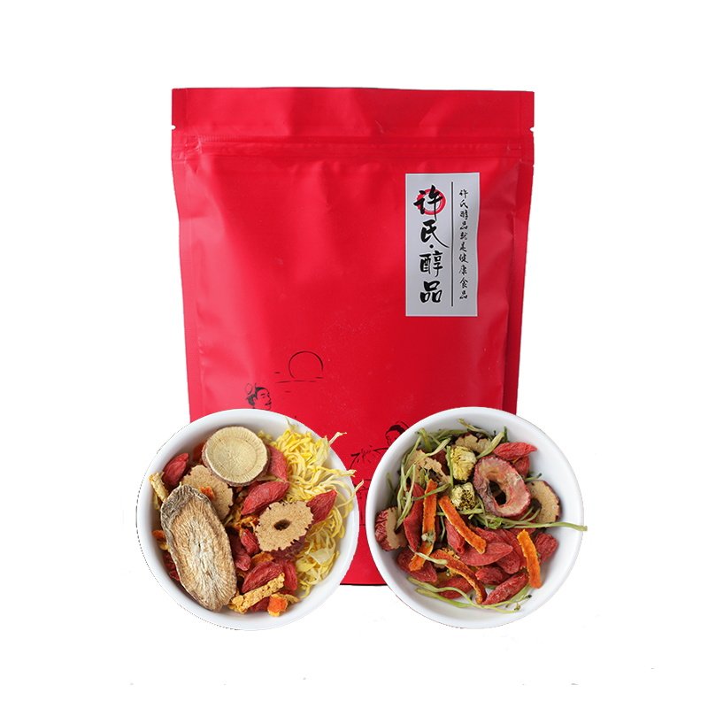 许氏醇品肝目茶健康眼养生茶壶煮茶花草茶金银花决明子甘草菊花