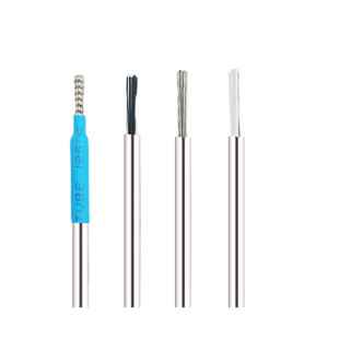 电动文玩刷头纳米钢丝刷2.35/3MM迷你电磨刷核桃打底菩提扣缝神器