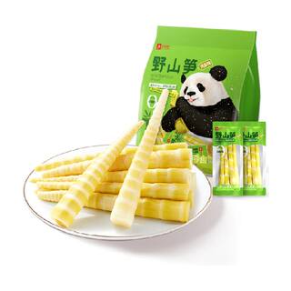 良品铺子野山笋量贩装新鲜笋尖泡椒味竹笋笋干脆笋酸笋零食