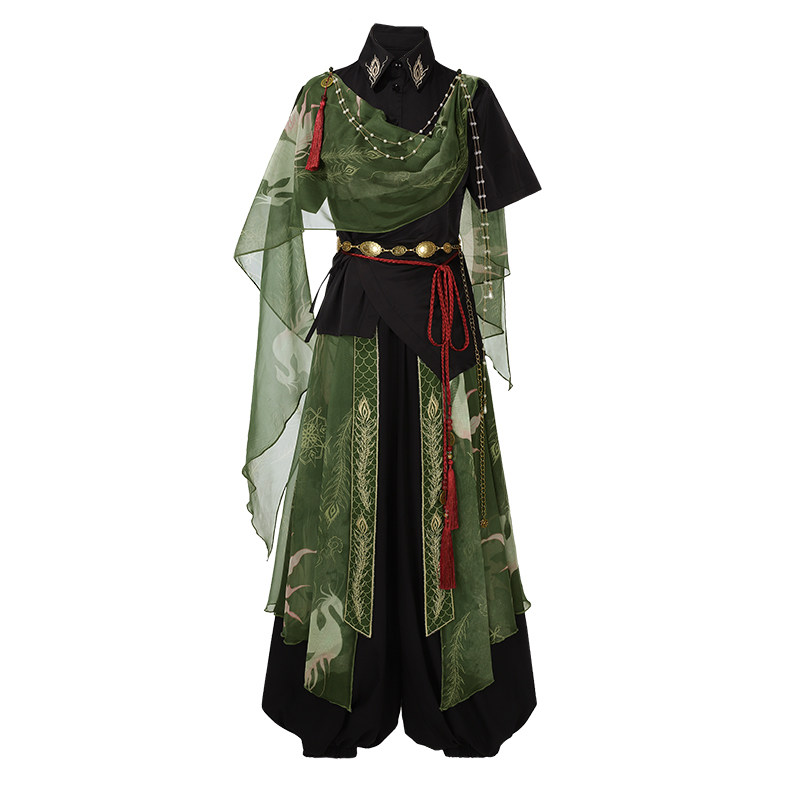 武侠风古装汉服异域风汉服灯笼裤
