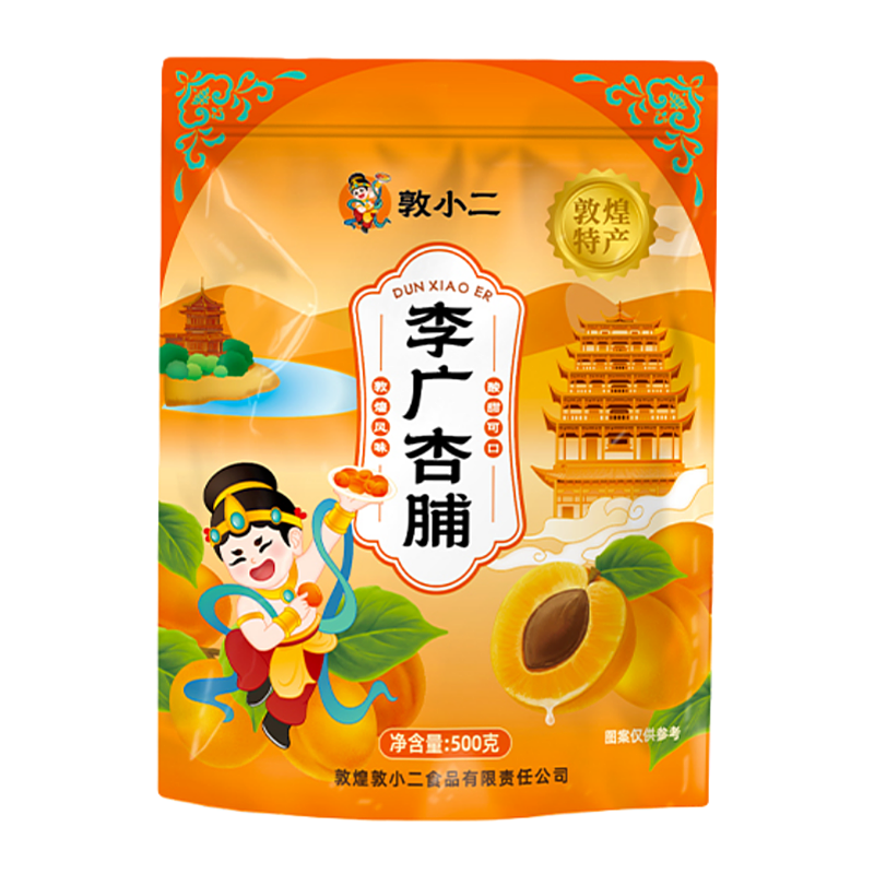 敦小二李广杏脯敦煌特产无核酸甜