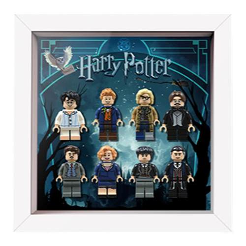 KGBOX乐高抽抽乐哈利波特76387 76420人仔相框小人收纳展示盒透明