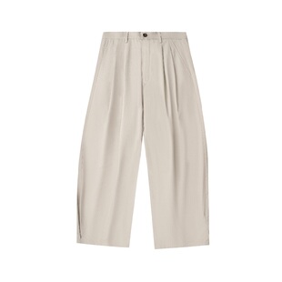 roaringwild a arch 咆哮野兽 莱赛尔天丝休闲裤纯色宽松直筒长裤