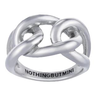 王嘉尔同款丨NothingButMini金属麻花戒指复古金属男女通用简约