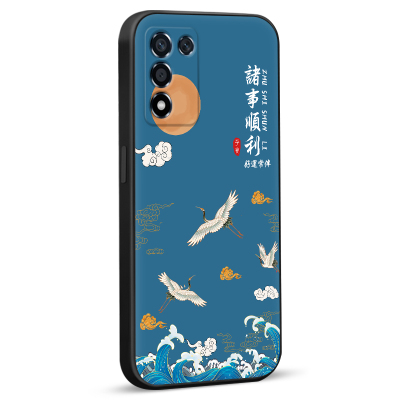 秋昊适用于oppok9s手机壳perm10网红realme真我q3s高颜值realmeq3t保护套oppok10活力版。中国风opok9s小众in