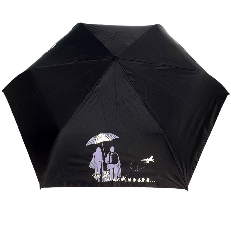 彩虹屋太阳伞台湾女晴雨两用便携
