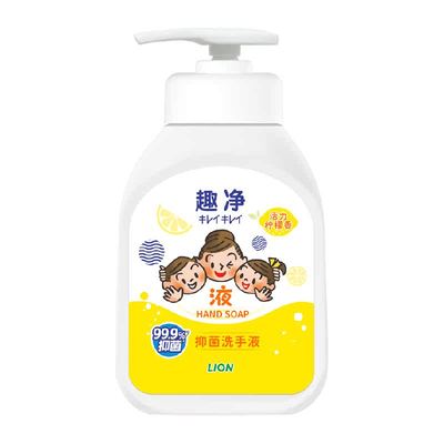 狮王液体抑菌柠檬香洗手液200ml