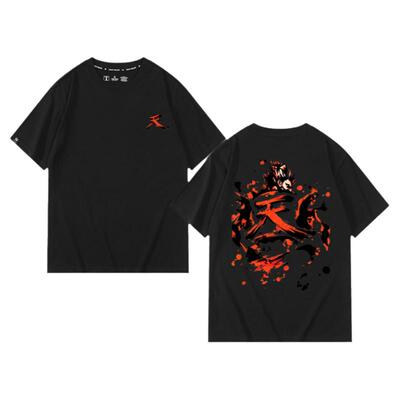 街头霸王豪鬼联名短袖T恤衫