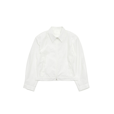 【现货】AMOMENTO 25PS 短款拉链翻领夹克外套 DOUBLEBOO 买手店