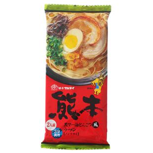 日本进口食品MARUTAI玛尔泰九州拉面熊本非油炸速食方便面泡面条