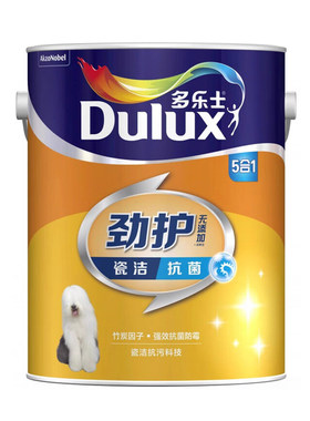 多乐士劲护瓷洁乳胶漆抗菌无添加