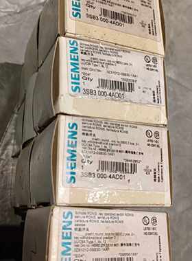 议价全新德国西门子3SB3000-4AD01黑色自锁型钥匙开关，