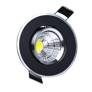 12V24V低压超薄可调小射灯led嵌入式3W矮吊顶开孔5.5公分60mm筒灯