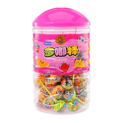 徐福记综合果味棒棒糖570g