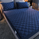 1.5m1.8米2.0x2.2加厚保暖床罩1.9床垫套 水晶绒床笠单件1.2 1.35