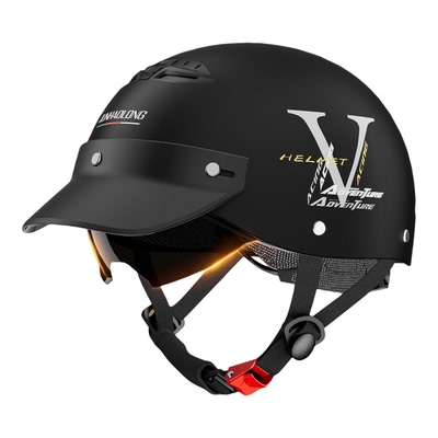 新国标3C电动摩托车头盔防晒夏季