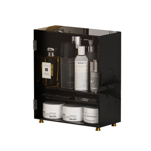 亚克力大容量化妆品收纳盒家用防尘多功能整理柜桌面高级感置物架