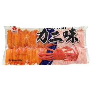 泰国进口纪文力二味蟹柳棒500g蟹肉棒松叶蟹柳寿司料理火锅蟹足肉