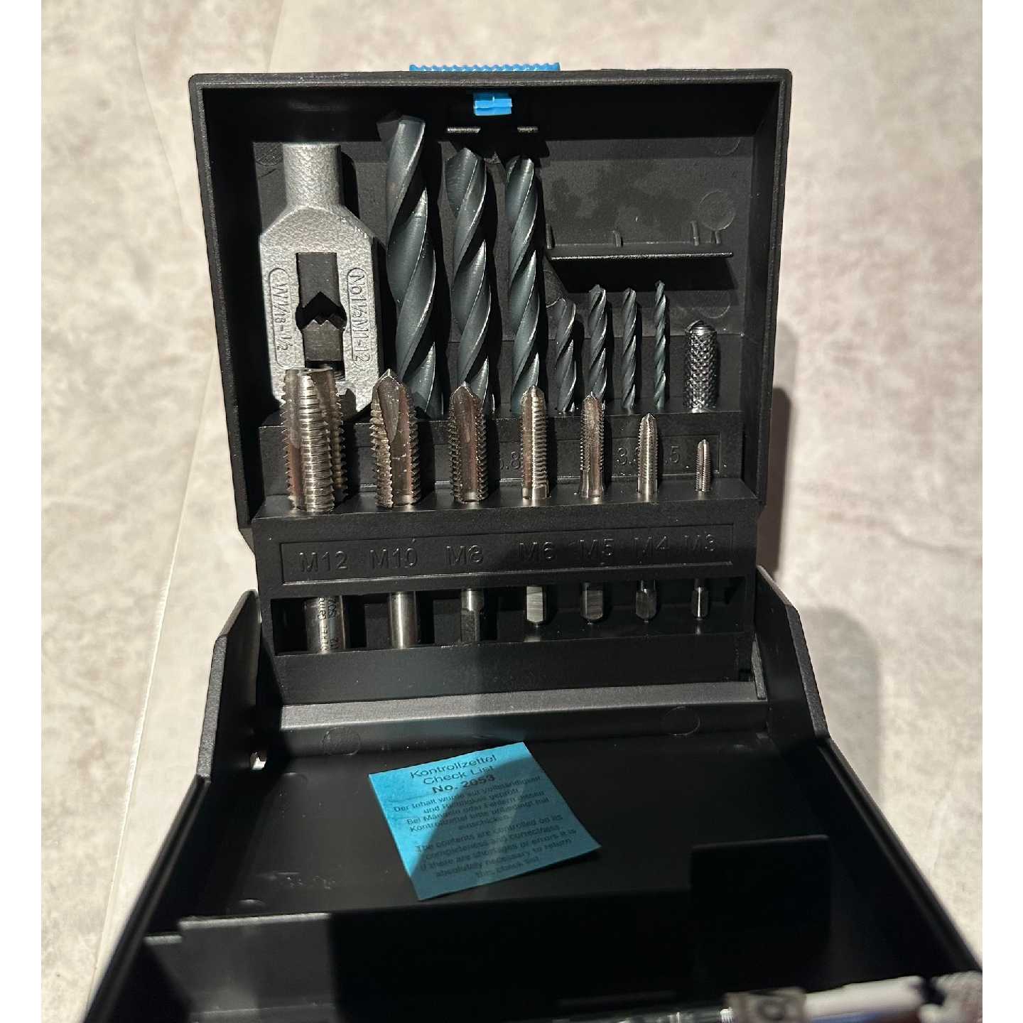 德国科尔沃克 M3-M12德标手用丝锥套装47605