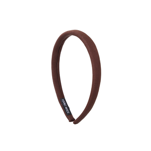 儿童简约美拉德色细发箍女童不勒头百搭发卡宝宝日常外戴洗脸头箍