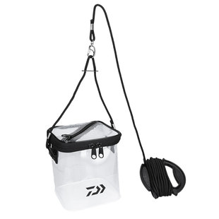 DAIWA达亿瓦 BUCKET CS(A)便携式打水袋附网盖可折叠取水桶