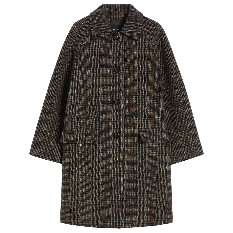 【甄选惠享】Weekend MaxMara 女装羊毛混纺大衣5016115206