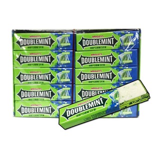 包邮绿箭口香糖5片装炫凉薄荷味270g(13.5g*20条) 含炫凉薄荷粒子