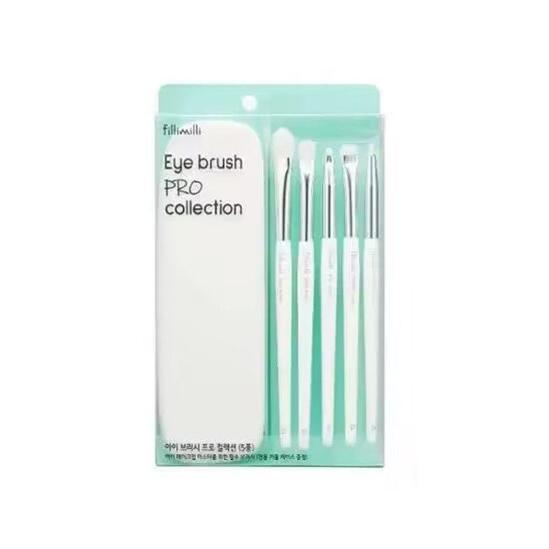 Fillimilli眼部化妆刷套装眼影鼻影眉刷细节刷全套5件套带盒