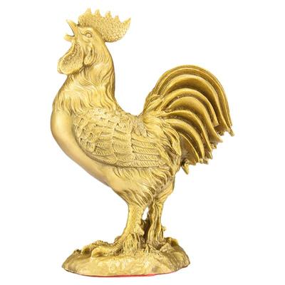 铜公鸡摆件大吉大利家居装饰摆设