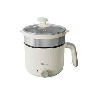 小熊电煮锅宿舍学生电火锅多功能蒸煮一体电热锅泡面小电锅烹饪机