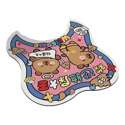 拉屎大王马桶吸水垫可定制地毯