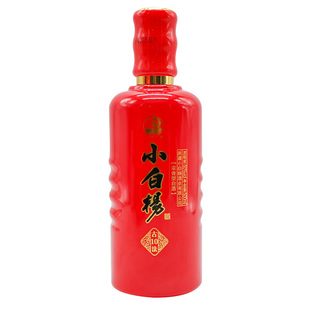 新疆小白杨老窖古法10年50度500毫升浓香型白酒整箱6瓶纯粮包邮