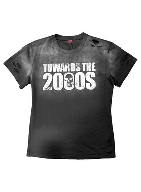DETW《2000S》水洗破坏正肩短袖