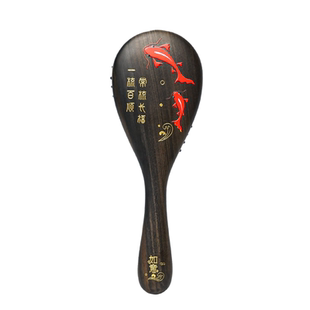 周广胜天然沉贵宝木如意气垫按摩梳女士专用顺发护发蓬松送亲友