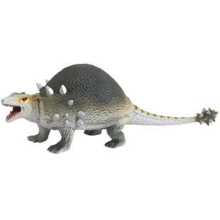 新凯纳远古史前动物模型猛犸象恐狼剑齿虎邓氏鱼玩具古生物儿童