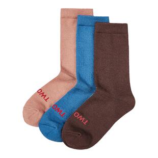 【69/5双】TWOPIECE高弹中筒袜子潮流时尚单品纯色柔软舒适长袜