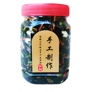 甘肃下饭韭菜咸菜正宗韭菜杏仁咸菜农家自制浆水面酸饭下饭小菜